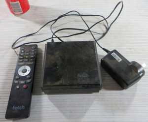 Fetch TV box (with remote control and power brick)