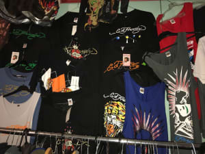 Ed Hardy tops/jackets/jeans/shorts new to clear mens and womens