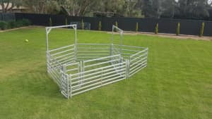 Small Dorper Sheep / Goat Yard For Up to 25 Head, Panels, Gates