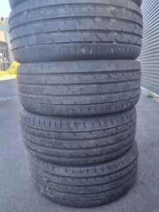 225/45/18 - 4 x Mileking Tyres - Good Tread