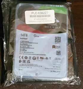 14TB Seagate IronWolf NAS HDD (New, local stock)
