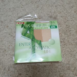 Brand new Enter Aromatic Life green tea pantihose Size S-L