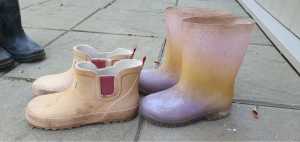 3 pairs Kids gum boots