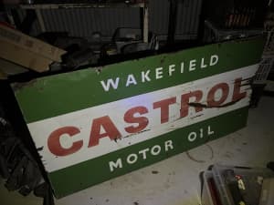 Wanted: WANTED OLD ENAMEL SIGNS GARAGE SIGN