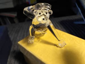 Crystal Monkey Figurine in Box