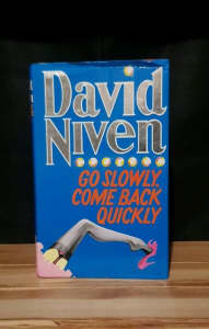 David Niven 'Go Slowly Come Back Quickly' Novel,Fiction,David Niven.