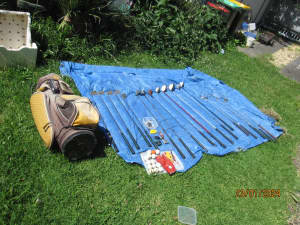 Wanted: Golf clubs (19) with Wilson bag plus some accessories.