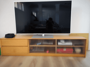 1.8m hardwood TV cabinet
