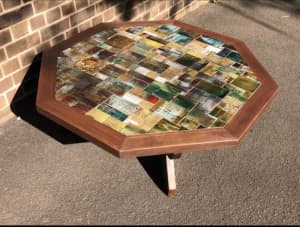 Substantial Mid Century Tiled Coffee Table by Gerard Havekes