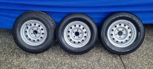 Ford falcon XD,XE,XF, S PAK Rims and tyres x3