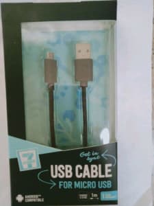 USB Cable for Micro USB Android Compatible