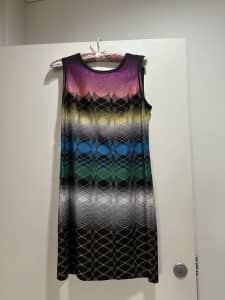Missoni back Zip Dress . New Size 8