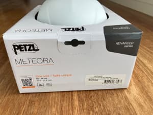 Brand new S/M Petzl Meteora Helmet still in original box.