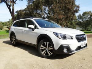 2018 Subaru Outback B6A MY18 2.5i CVT AWD Premium Crystal White 7 Speed Constant Variable Wagon