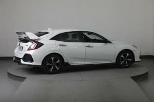 2019 Honda Civic MY20 RS White Continuous Variable Hatchback