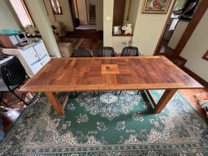 Large Parquetry Table