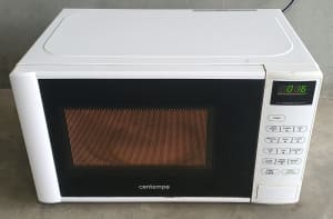 CHEAP 700W Contempo Microwave Oven, working but, Carlton pickup