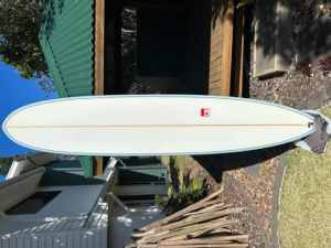 New 9ft Classic Malibu surfboard. Plus New FCS2 fins.