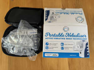 Portable Nebuliser active vibrating mesh technology NEW