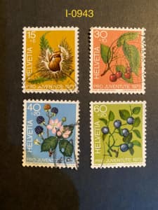 Stamps: (I-0943) Switzerland - 1973 Pro Juventute set