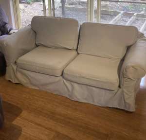 2 seater and single arm chair lounge suite