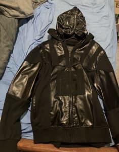 Rare Star Wars Marc Ecko Darth Vader zip up hoodie with mask