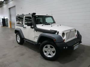 2010 Jeep Wrangler JK MY2010 Sport White 4 Speed Automatic Softtop