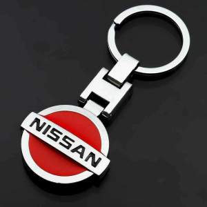 Nissan Logo Keyring, Premium Solid, Double-Sided Keyring**Free Post*