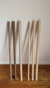 25mm, 32mm & 38mm DOWEL in Spotted Gum & Pine in 1m Lengths