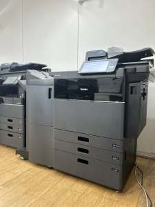 55 up 75 pages per minute with booklet maker finisher