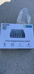 dlink 5 port gigabit desktop switch dgs-105