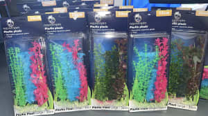 Plastic Aquarium Plants 🌱 30cm