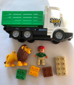 Lego Duplo rare zoo truck and Lion 6172