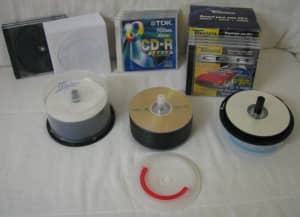 TRAXDATA CD-R Plus Other Brands - Blank Recordable CDs X 81