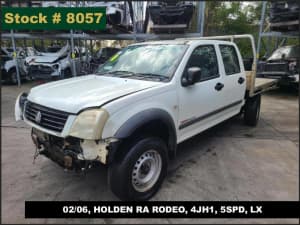 Dismantling 2006 Holden RA Rodeo 4JH1 5 Speed LX 8057