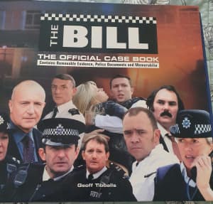 The Bill UK series collectable large book with box cover