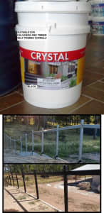 CATTLE RAIL FENCING PAINT BLACK 20 LITRE QLD MADE