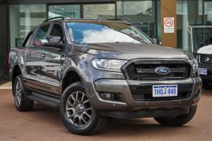 2017 Ford Ranger PX MkII 2018.00MY FX4 Double Cab Grey 6 Speed Sports Automatic Utility