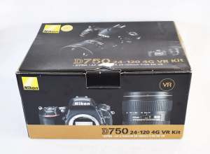 Nikon D750 24-120 4G VR Kit Box