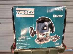 Wesco Router 1500w with Attachments