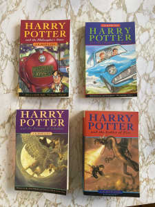 Harry Potter Paperback Books Bundle 1-4
