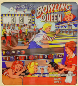 bowling queen pinball machine