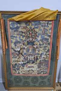 Framed Nepalese Thangka