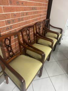 Antique arm chairs