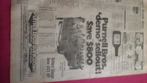 Valiant chrysler charger ad newspaper original 1972