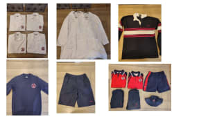 Various GWSC uniform items (shirts, jumpers, jackets and more)