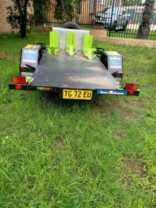 3 motorcycle bike trailer from $3200 plus gst