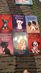 Holly Webb children’s books - puppy & kitten adventures 5 books