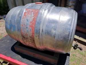 Vintage beer keg