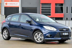 2012 Ford Focus LW MkII Trend PwrShift Blue 6 Speed Sports Automatic Dual Clutch Hatchback